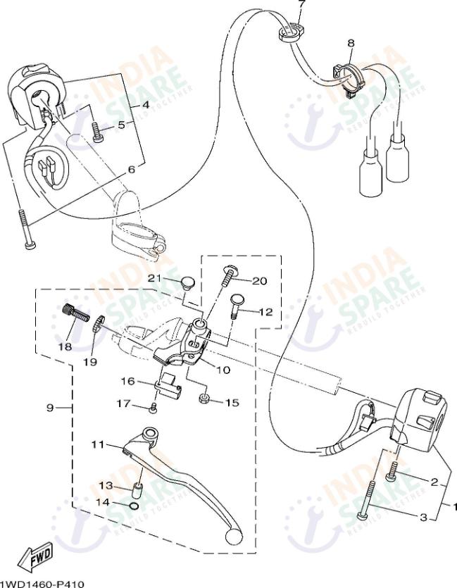 HANDLE SWITCH & LEVER
